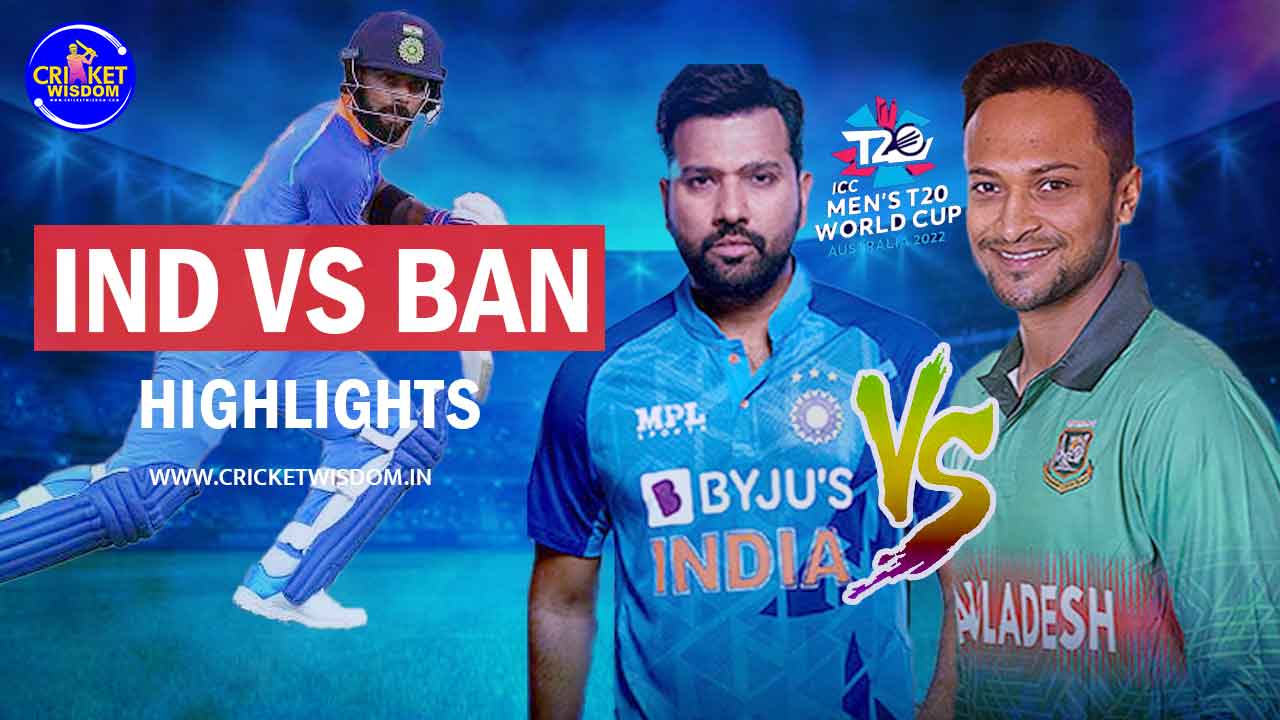 IND vs BAN T20 Highlights