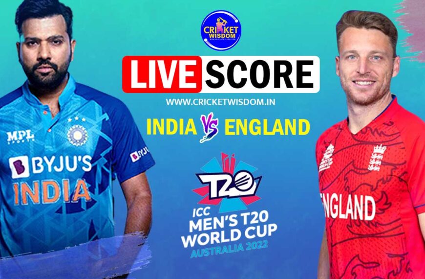 India vs England T20 World Cup Live Score