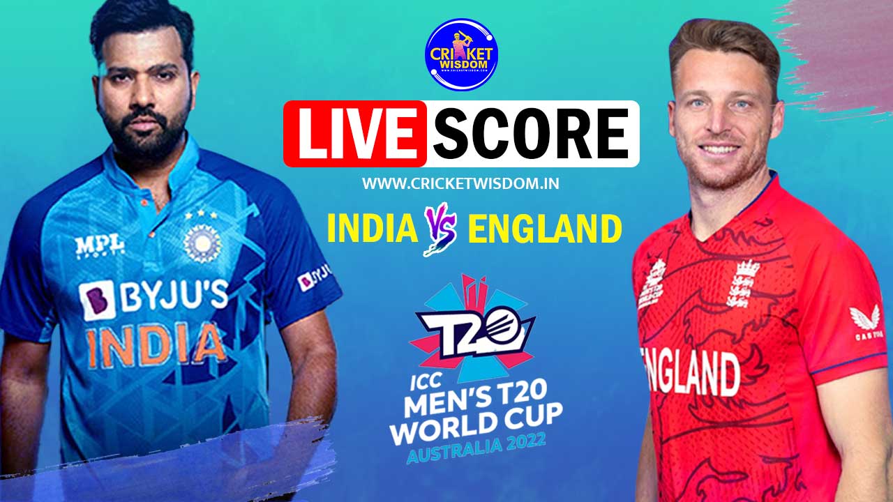 India vs England T20 World Cup Live Score