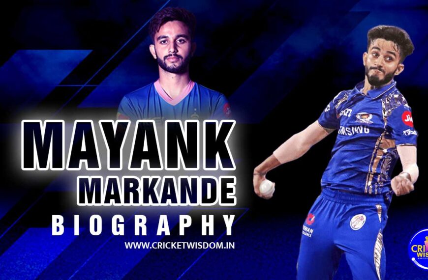 Mayank Markande biography