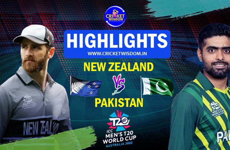 New Zealand Vs Pakistan Highlights