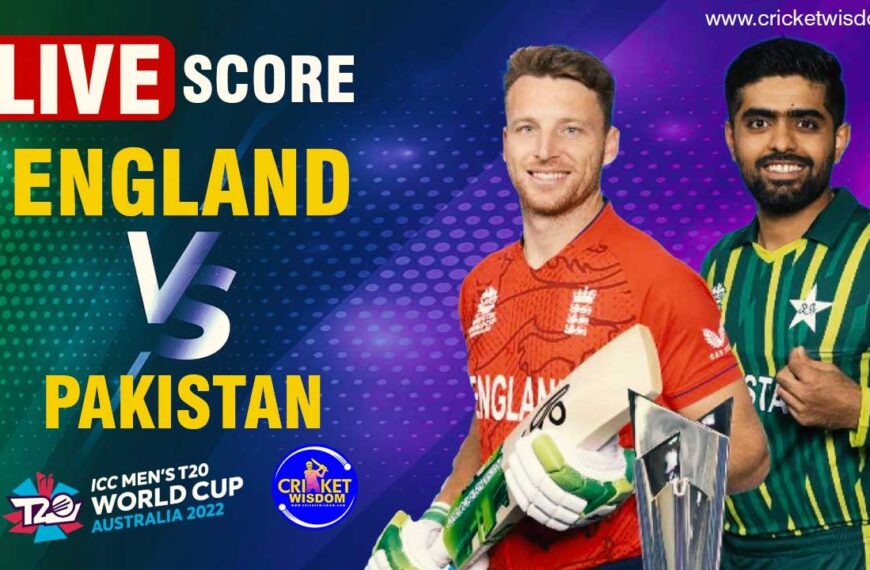 England Vs Pak T20 World Cup Final 2022