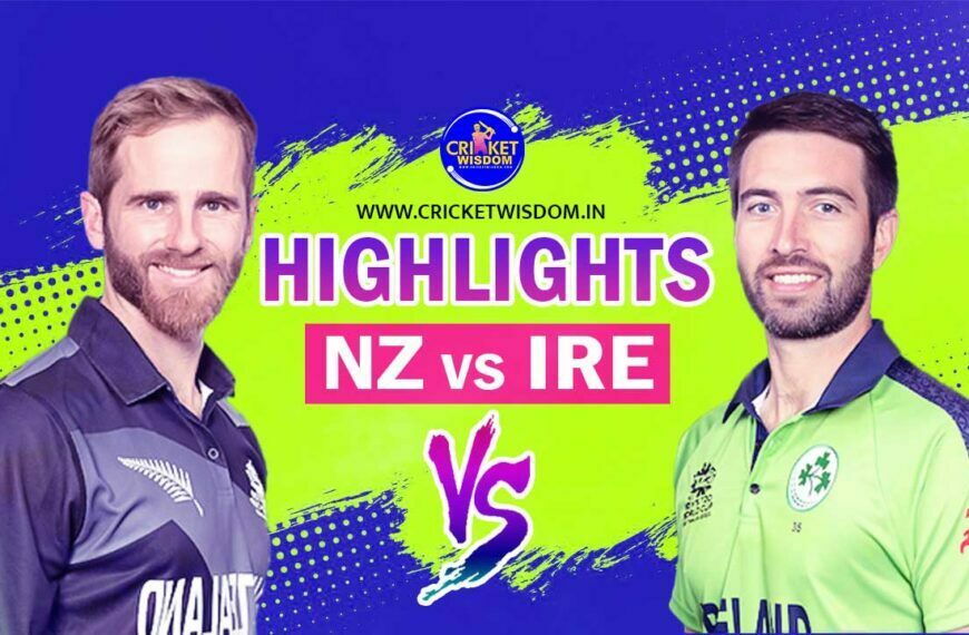 NZ vs IRE T20 Highlights