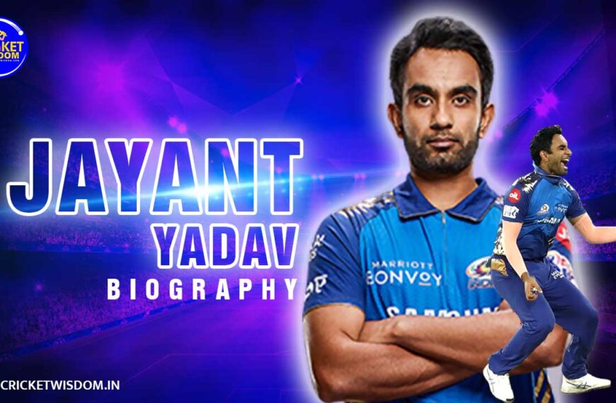 Jayant Yadav biography