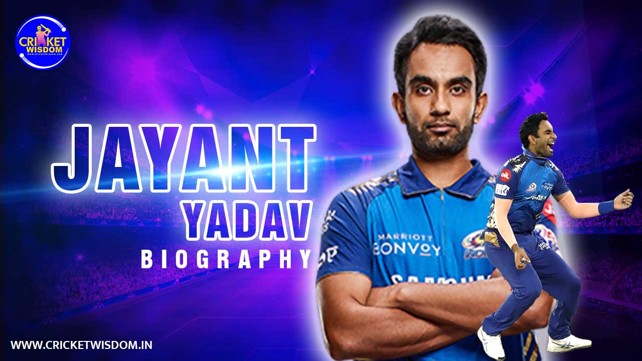 Jayant Yadav biography