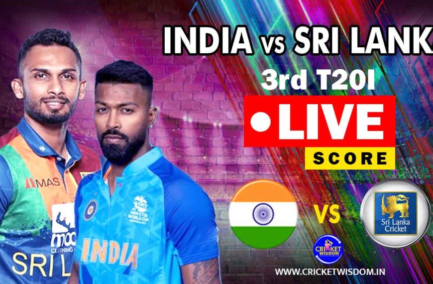 IND vs SL 3rd T20 LIVE SCORE