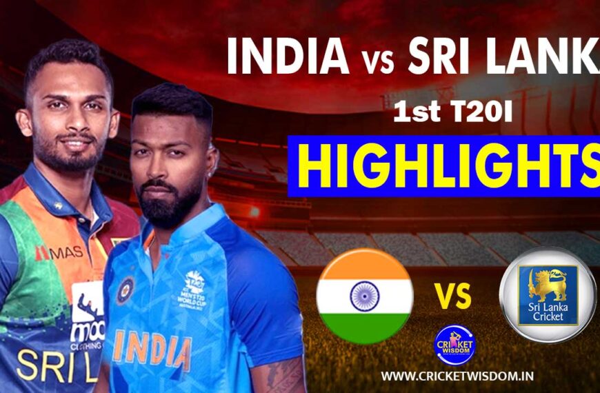 India vs Sri Lanka 1st T20 Highlights