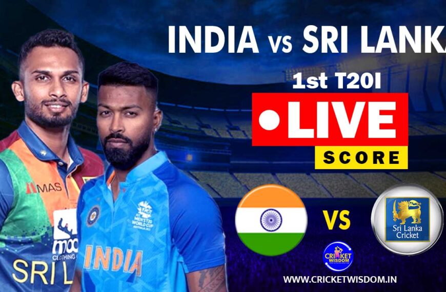 India vs Sri Lanka 1st T20 LIVE SCORE