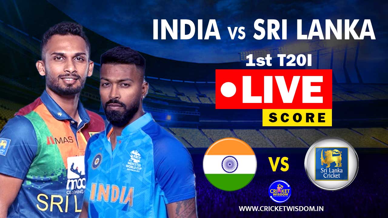 India vs Sri Lanka 1st T20 LIVE SCORE