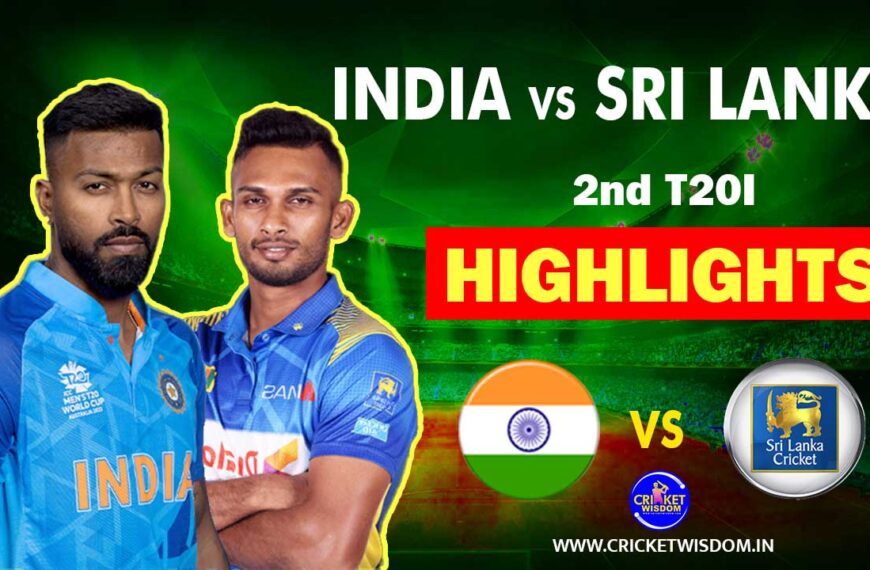 India vs Sri Lanka 2nd T20 Highlights