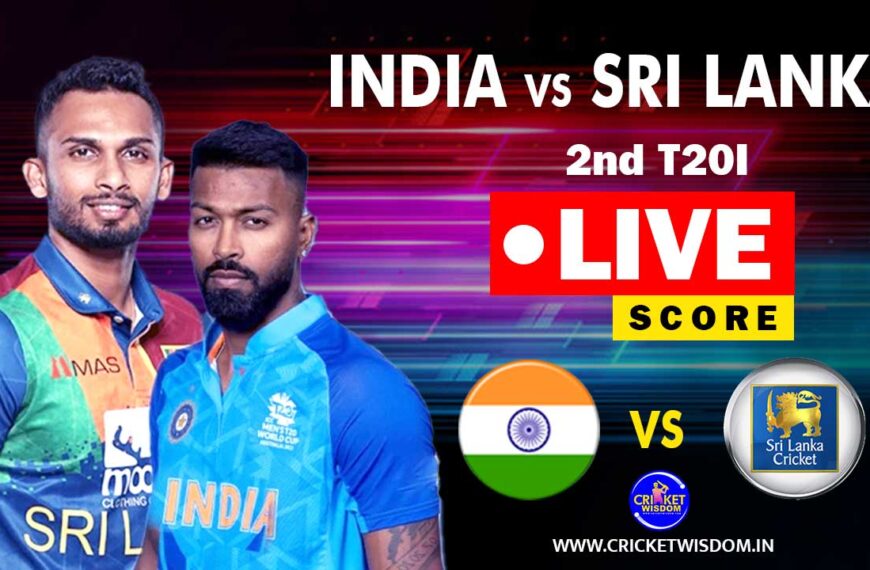 India vs Sri Lanka 2nd T20 LIVE SCORE