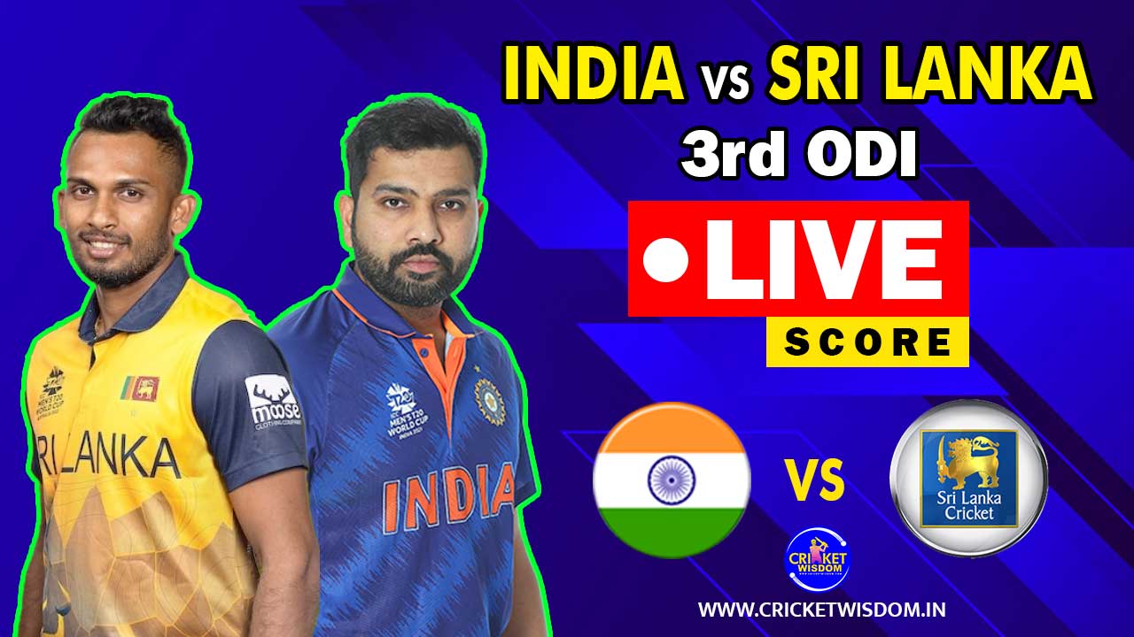 India Vs Sri Lanka 3rd ODI Match LIVE SCORE: क्लीन स्वीप करने को उतरेगी ...