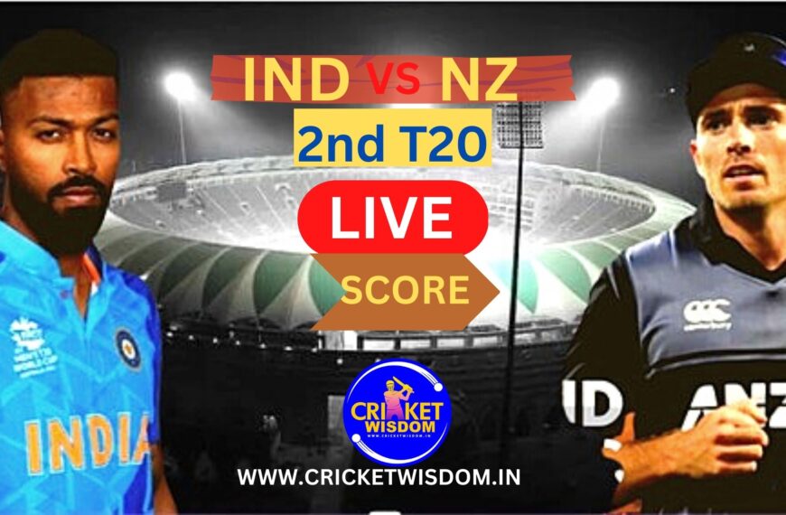 IND Vs NZ 2nd T20 Match Live Score