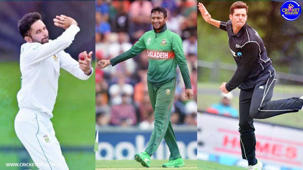 ind vs nz - keshav maharaj - shakib al hasan - michele sentner 