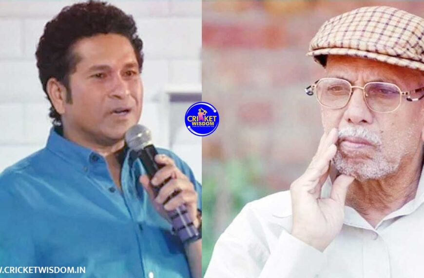sachin tendulkar coach