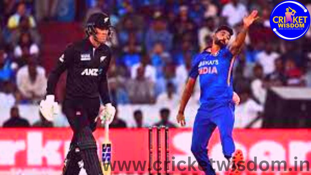 India vs Newzealand 1st ODI Match LIVE SCORE 