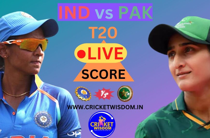 IND Vs PAK T20 LIVE Score