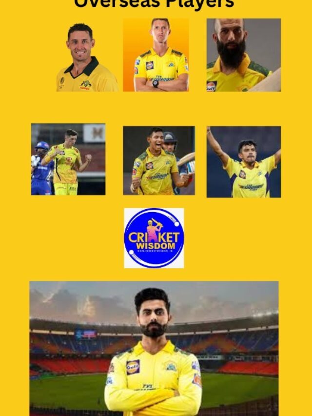 IPL 2023 CSK ALL ROUNDER SQUAD