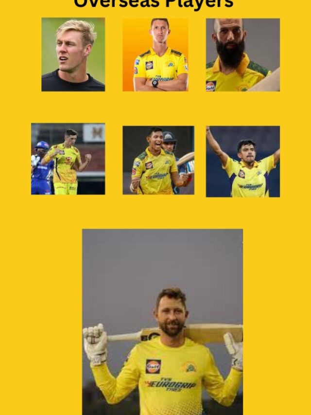 IPL 2023 CSK Overseas Players