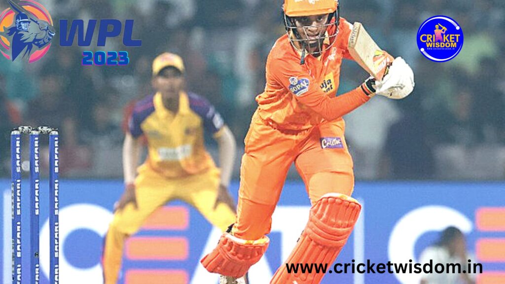 WPL2023 Match-3 UPW Vs GG Live Score