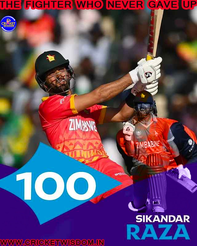 Sikandar Raza Century