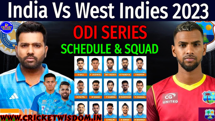 IND Vs WI ODI Squad: