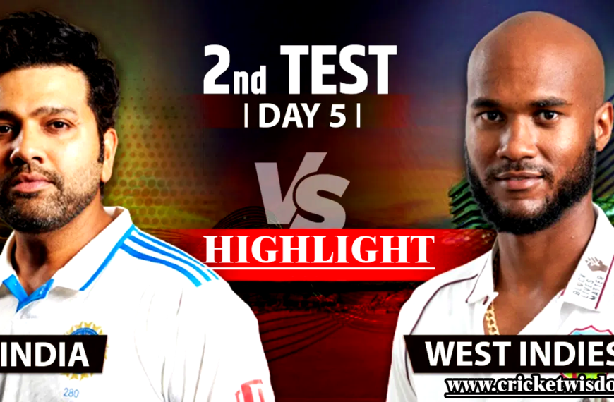 WI Vs IND 2nd Test
