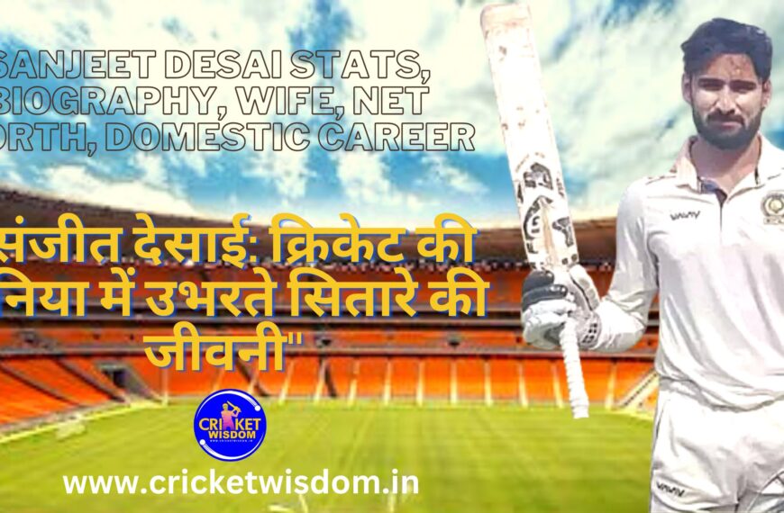 Sanjeet Desai Stats