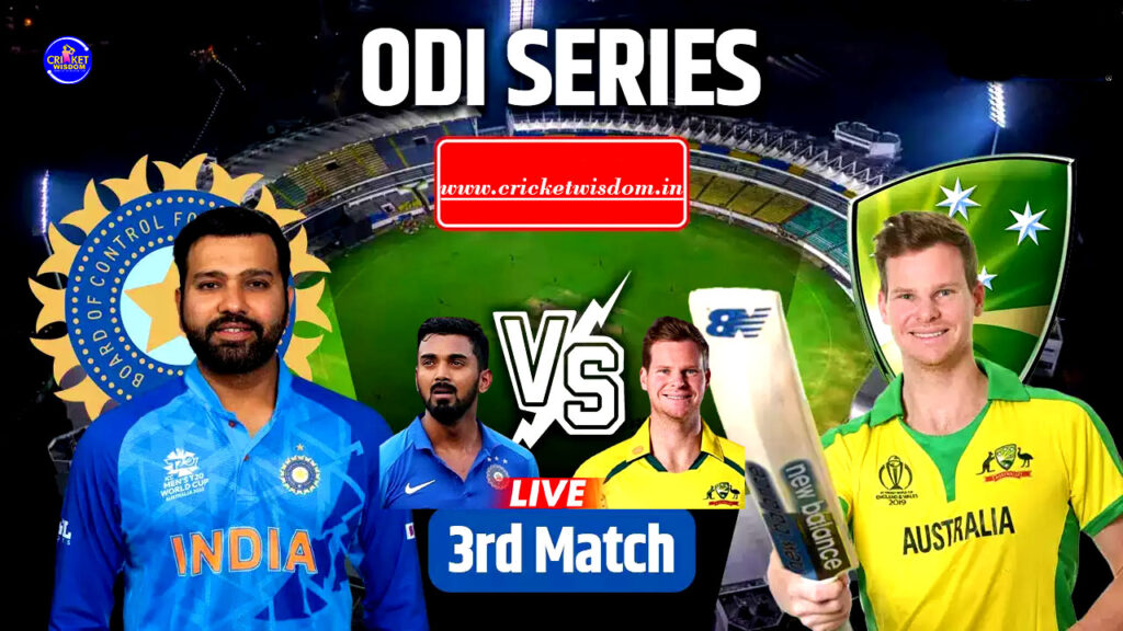 IND Vs AUS 3rd ODI