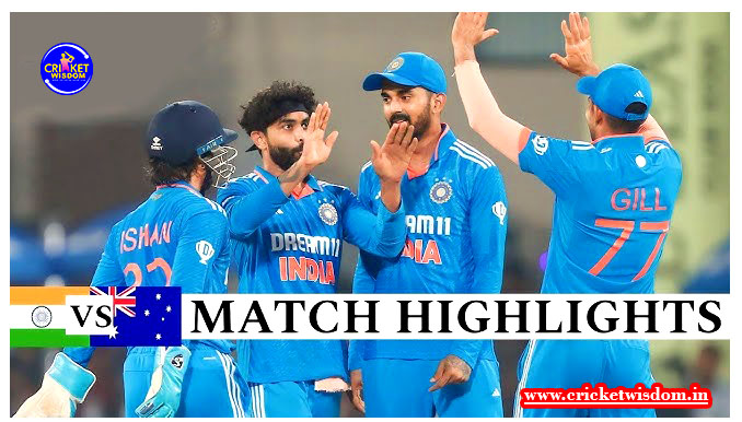IND Vs AUS 2nd ODI Highlights 2023
