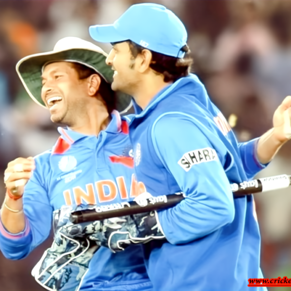 Sachin and Dhoni: