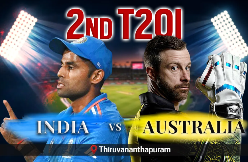 IND Vs AUS 2nd T20: