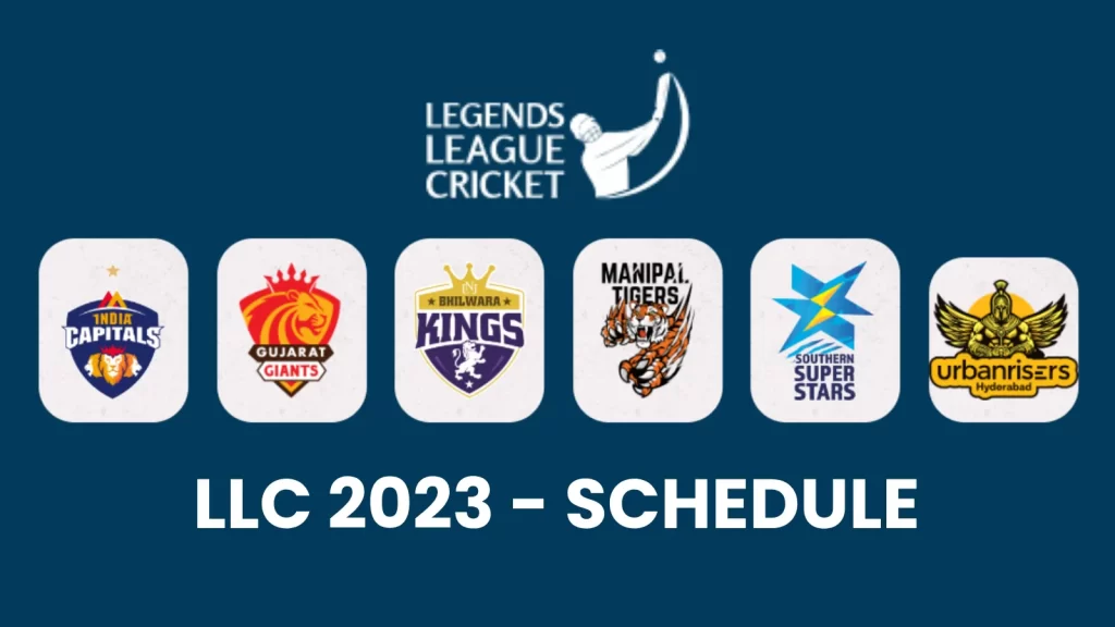 Legends League Cricket 2023: