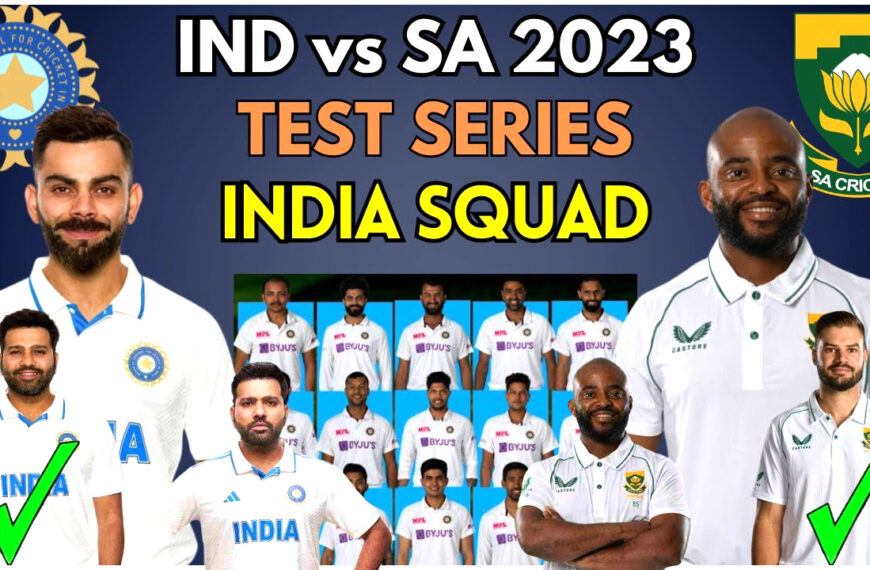 IND Vs SA Test Series