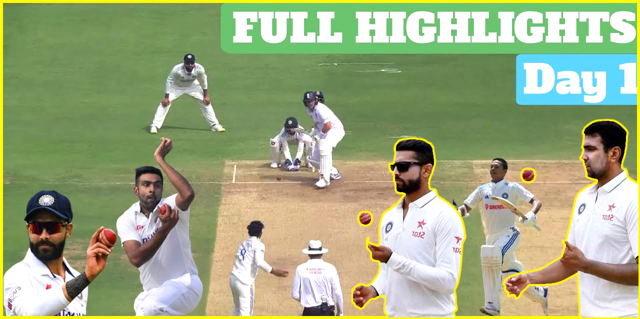 IND Vs ENG 1st Test Highlights: