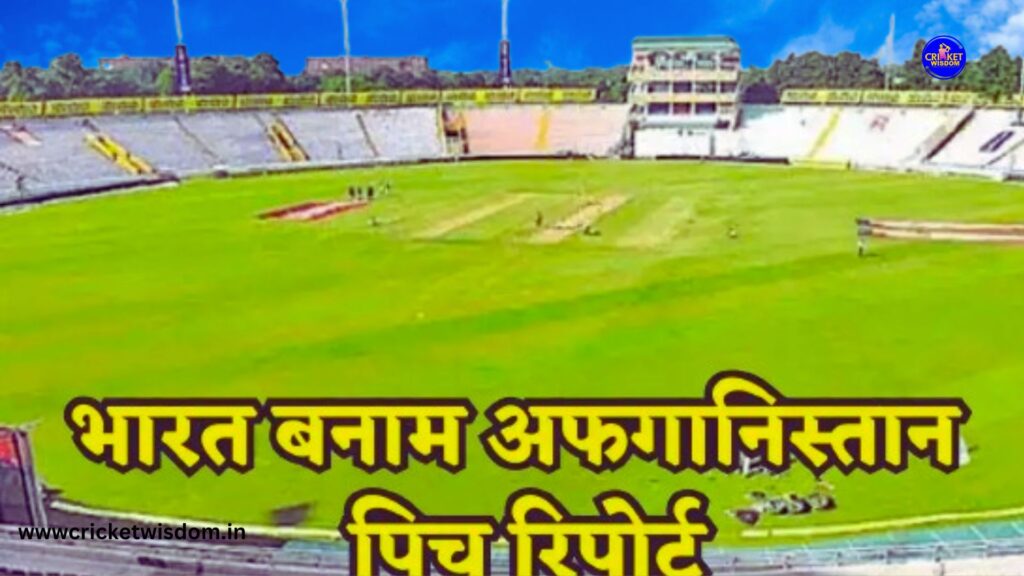 IND Vs AFG Pitch Report: