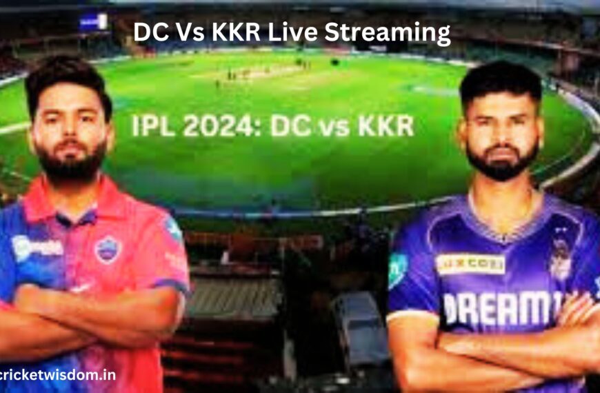 DC Vs KKR Live Streaming