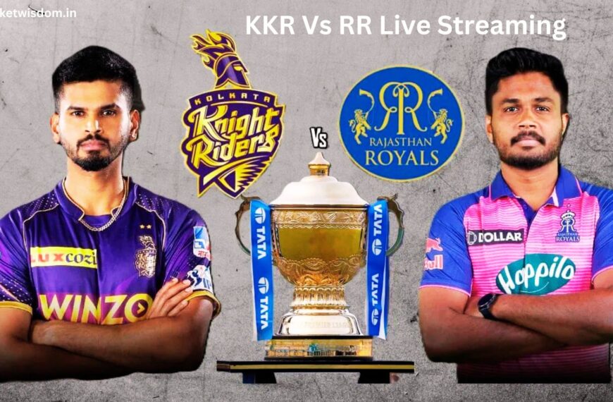 KKR Vs RR Live Streaming