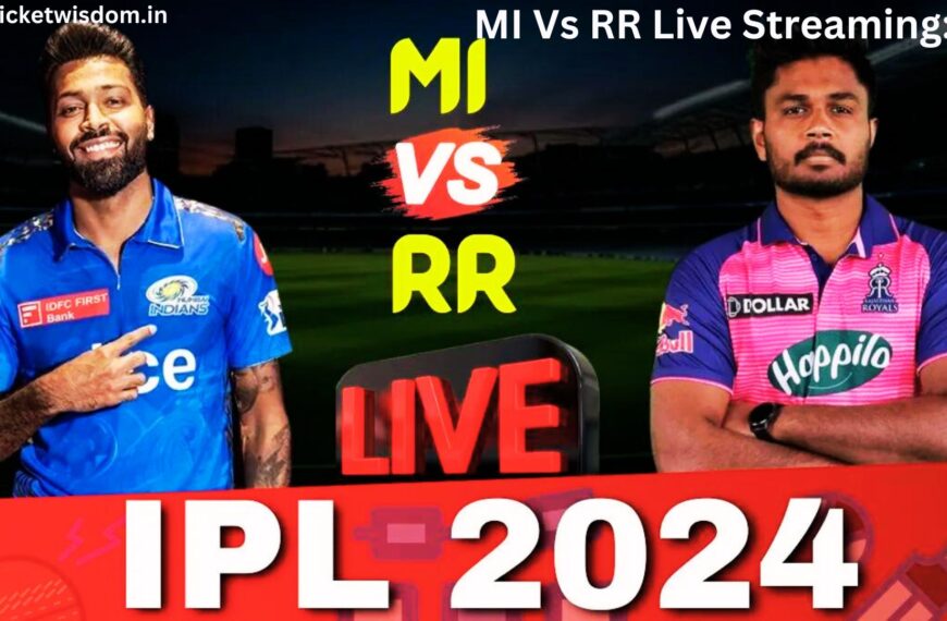 MI Vs RR Live Streaming: