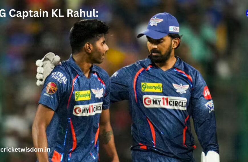 LSG Captain KL Rahul: