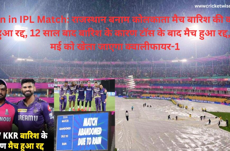 Rain in IPL Match: