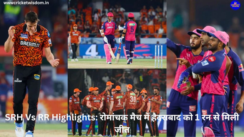 SRH Vs RR Highlights