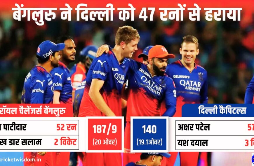 RCB Vs DC Highlights