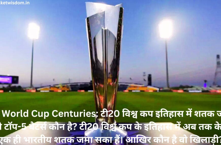 T20 World Cup Centuries: