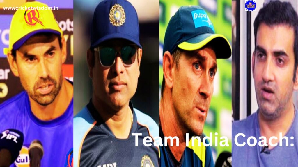 Team India Coach: