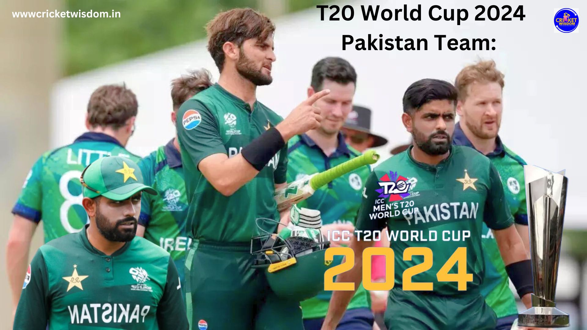 T20 World Cup 2024 Pakistan Team: