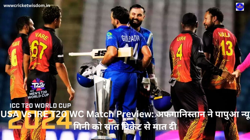 USA Vs IRE T20 WC Match Preview: