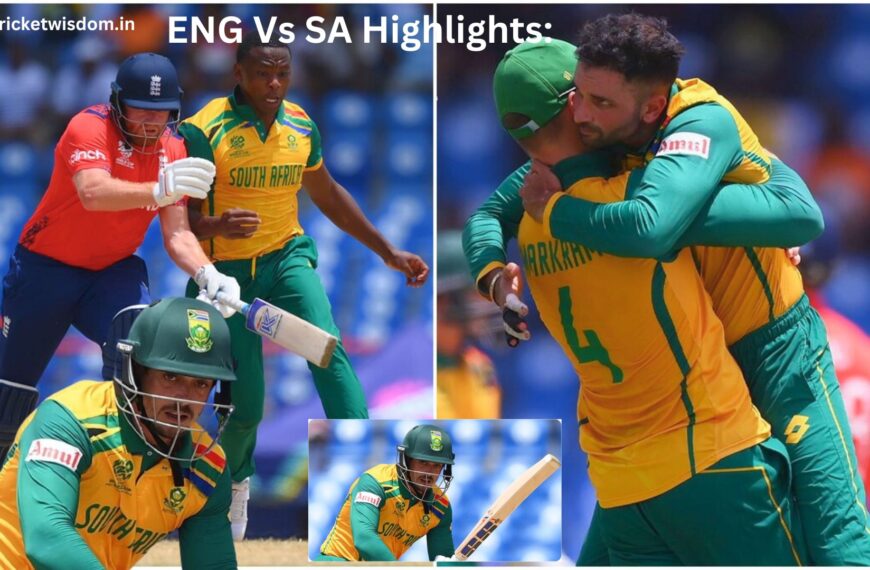 ENG Vs SA Highlights: