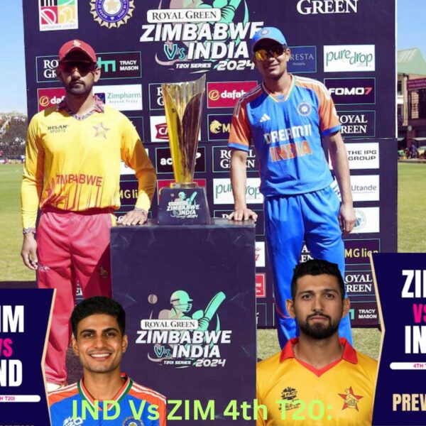 IND Vs ZIM 4th T20: