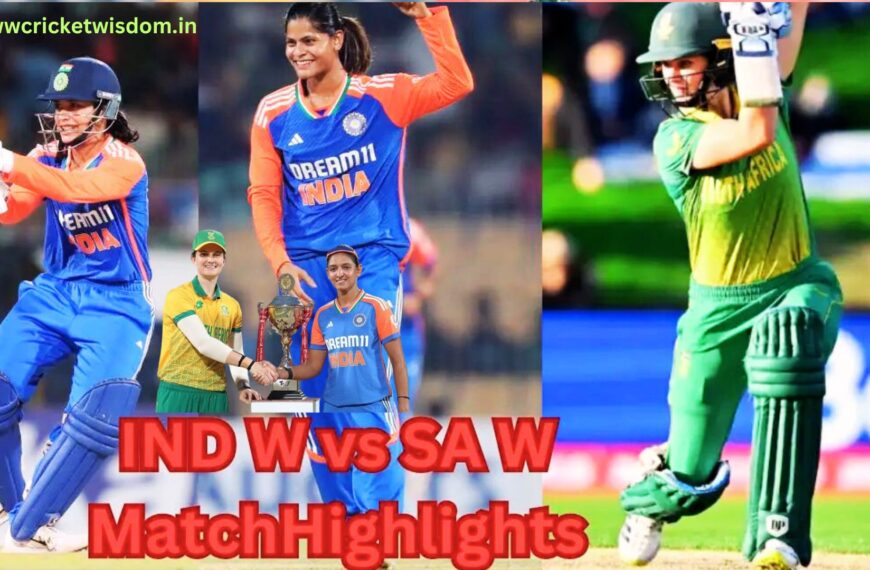 IND W Vs SA W Highlights: